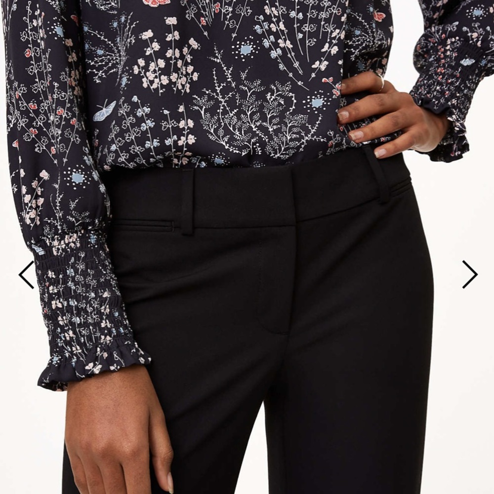NWT Loft Black Trousers in 4 Tall